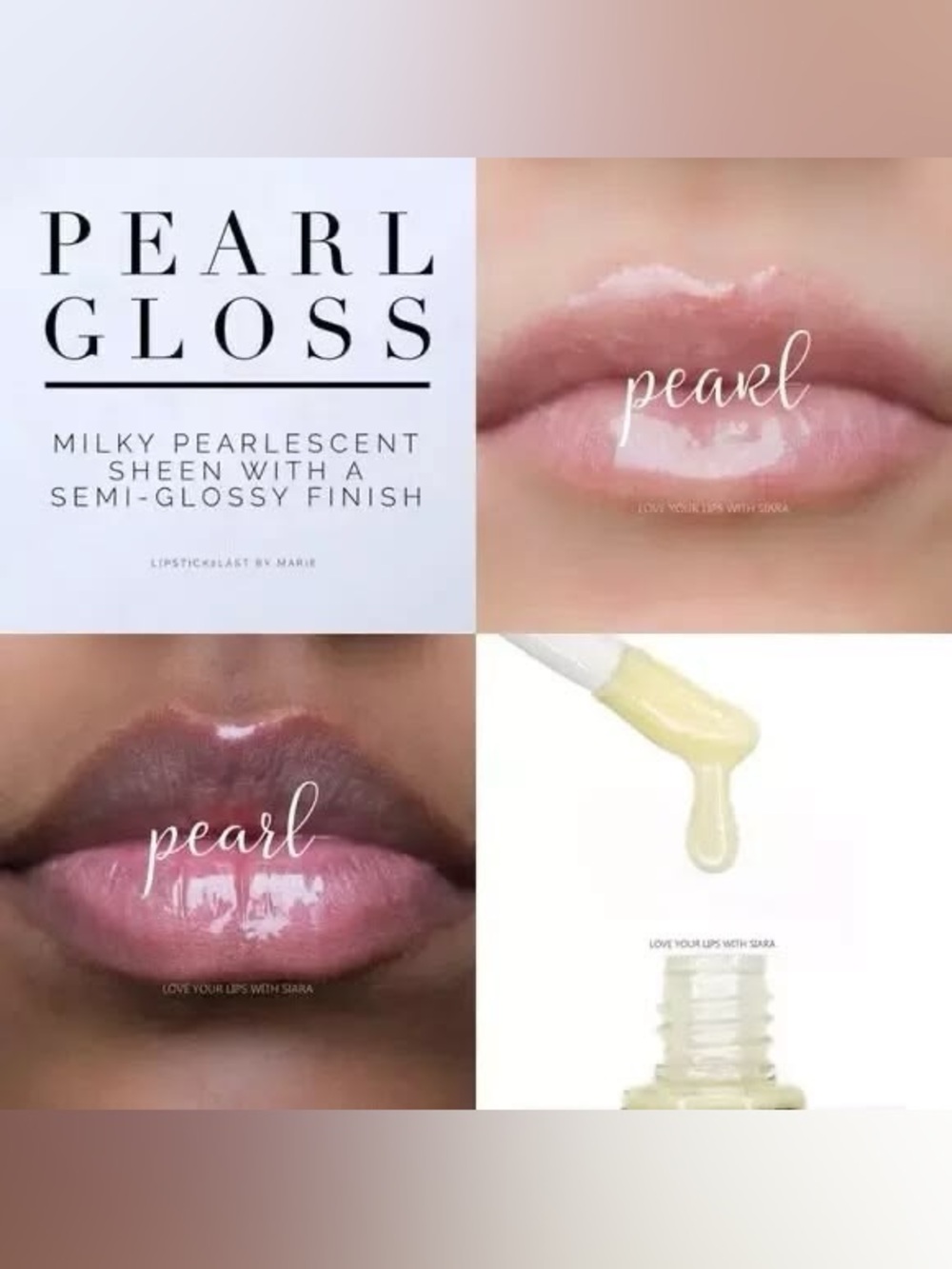 LipSense Pearl Gloss - Sheer Pearlescent Pink